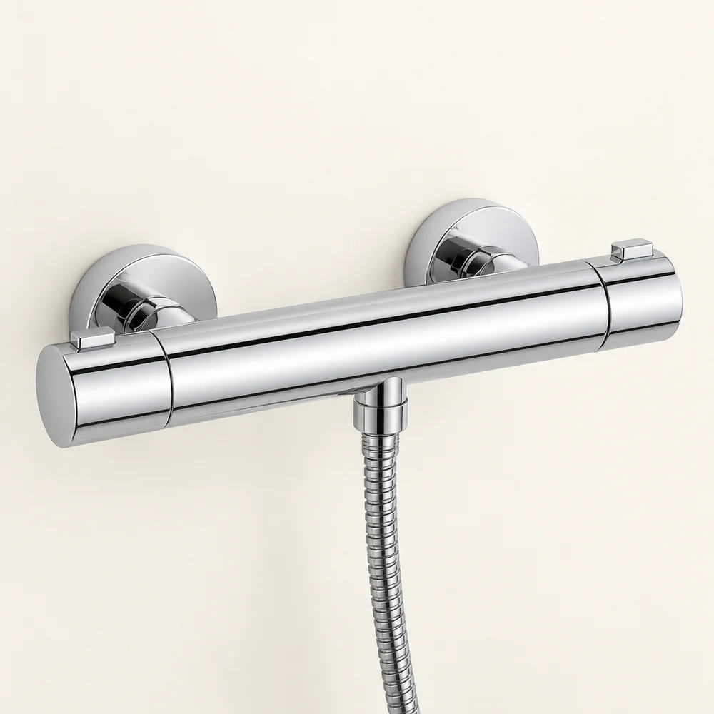 Thermostatic bar shower mixer